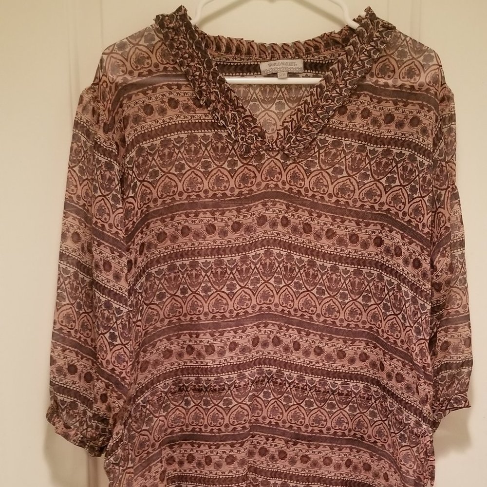 Sheer Top/Cover  S/M